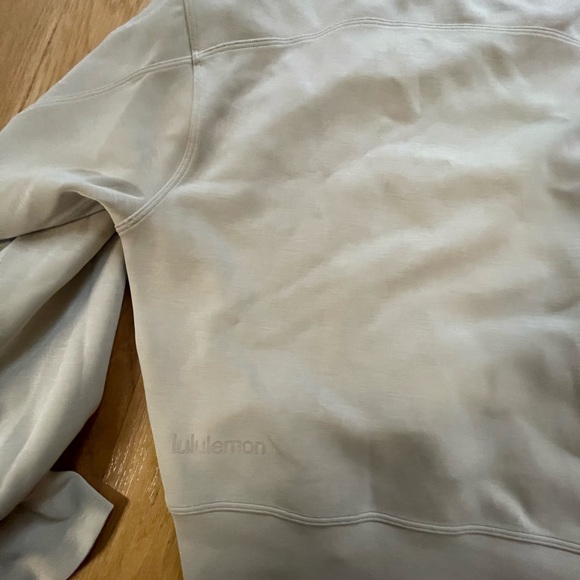 Beige lululemon crewneck sweatshirt - Picture 2 of 2